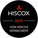 Hiscox Versicherungssiegel 2025